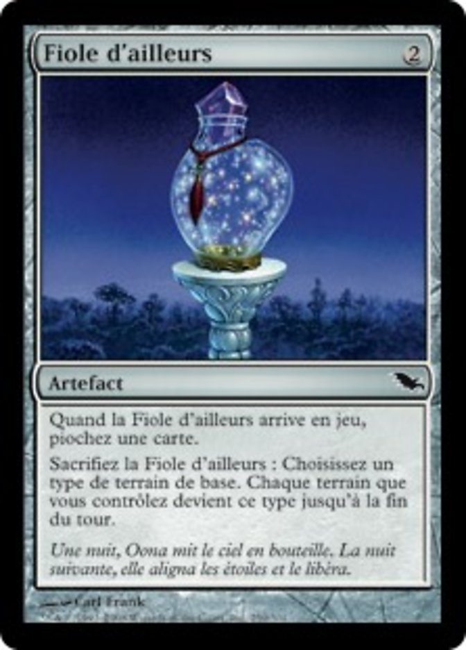 image Fiole d'ailleurs