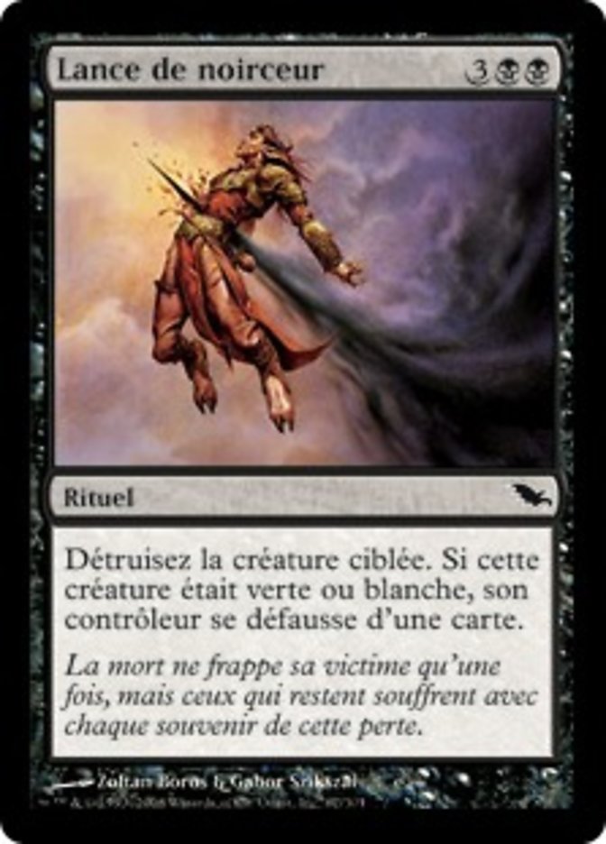 image Lance de noirceur