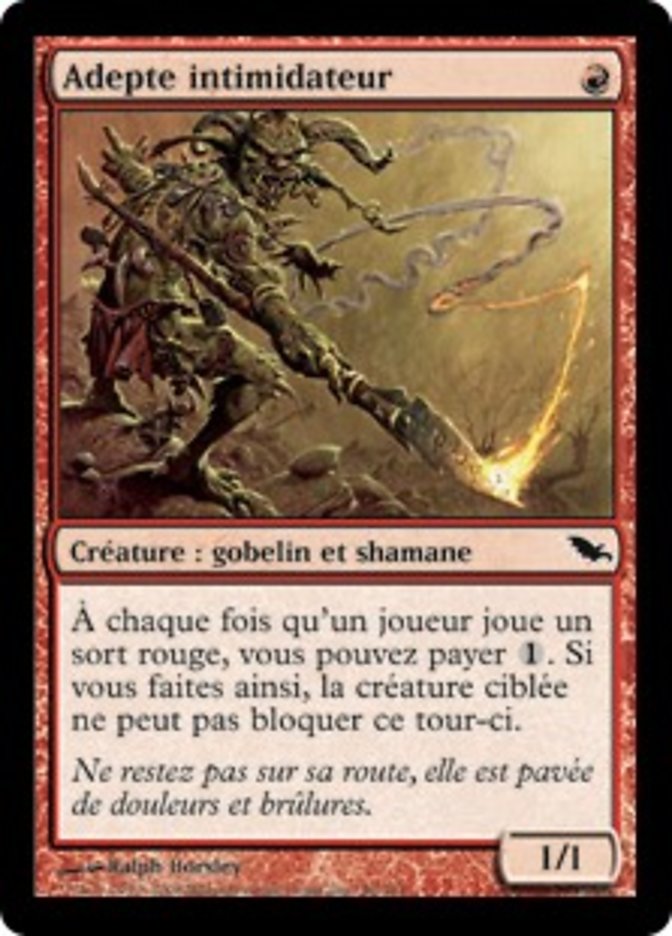 image Adepte intimidateur