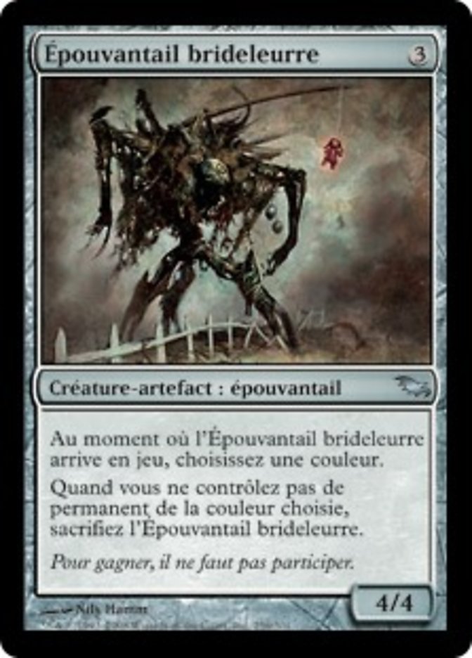 image Épouvantail brideleurre