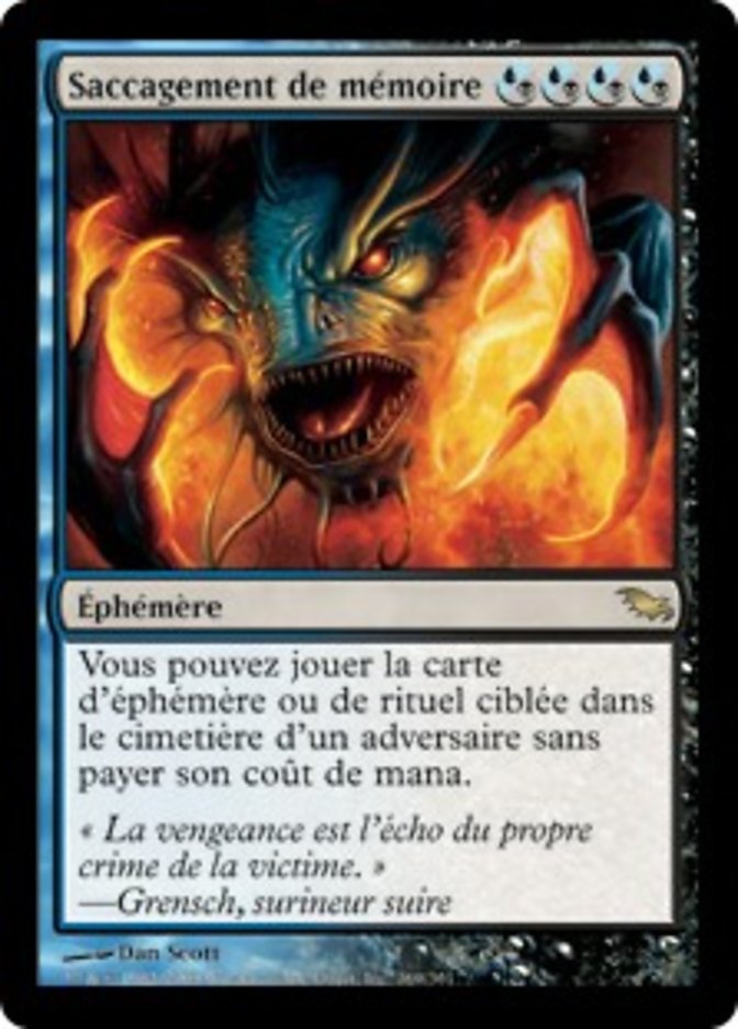 image Saccagement de mémoire