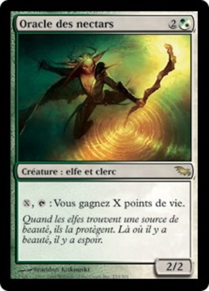 image Oracle des nectars