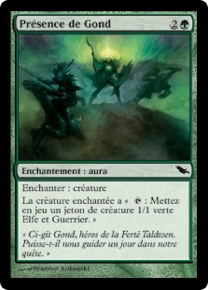 image Présence de Gond