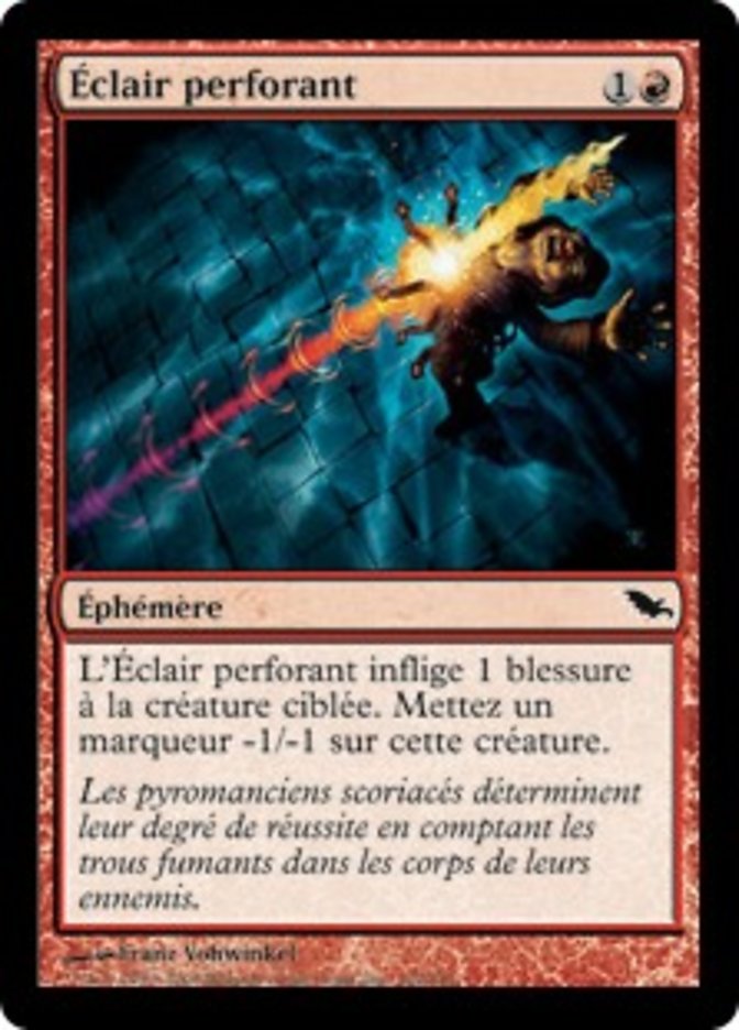 image Éclair perforant