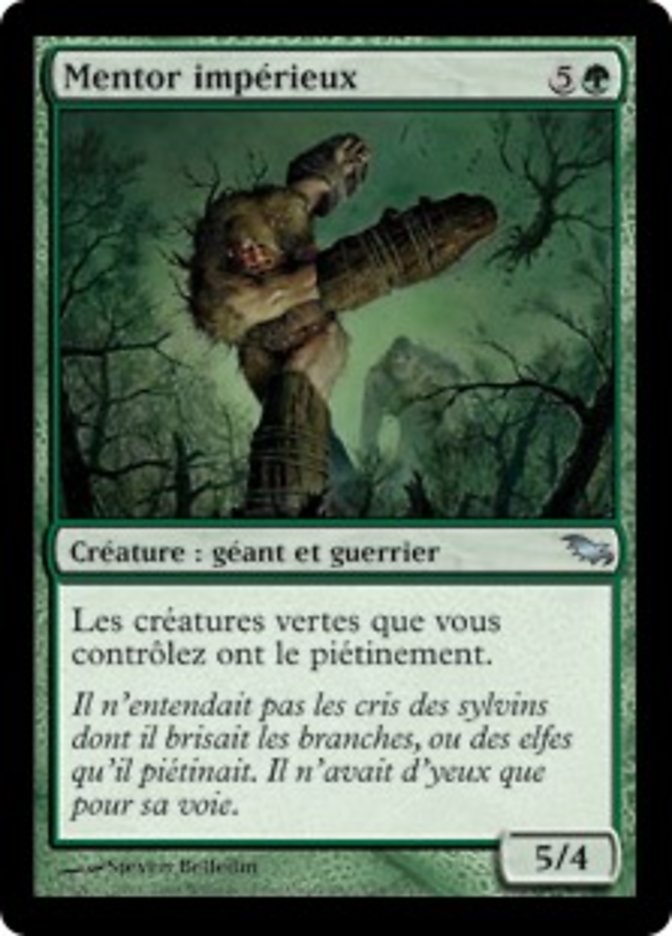 image Mentor impérieux