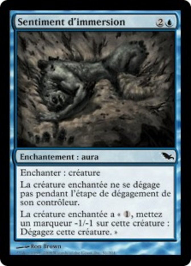 image Sentiment d'immersion