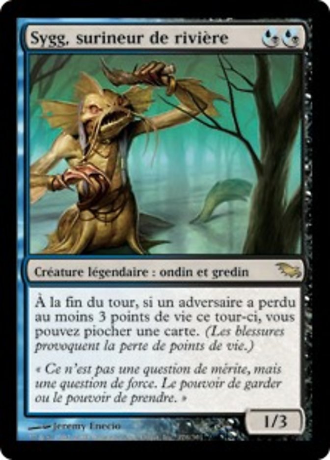 image Sygg, surineur de rivière