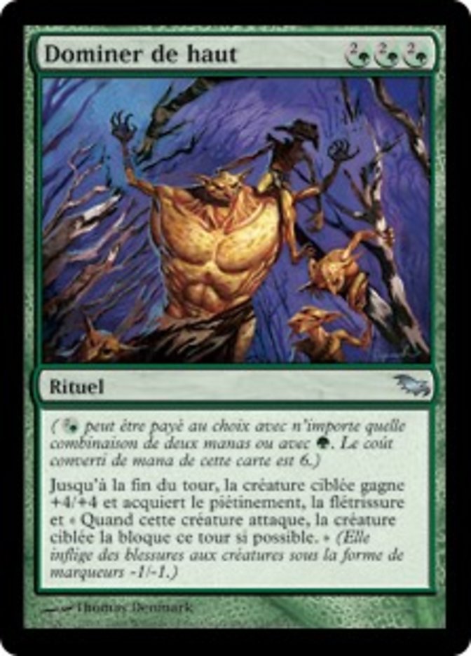 image Dominer de haut