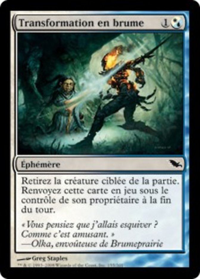 image Transformation en brume