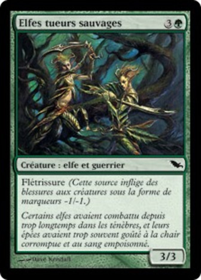 image Elfes tueurs sauvages