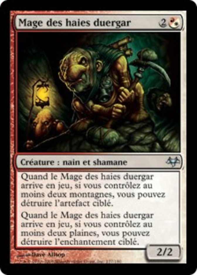 image Mage des haies duergar