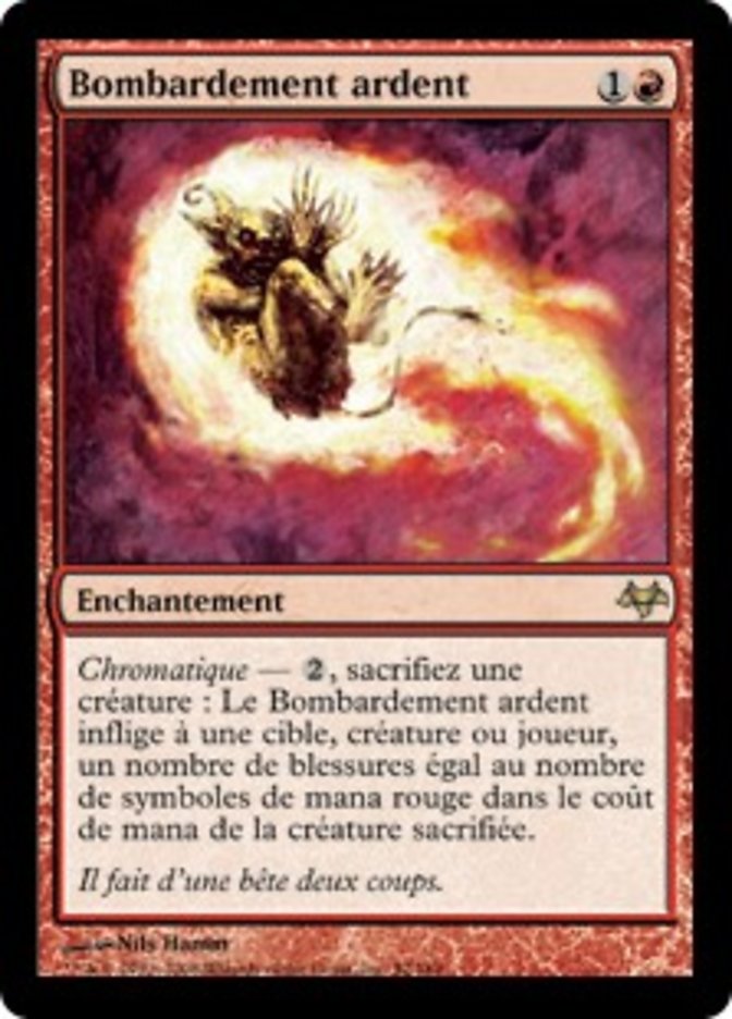 image Bombardement ardent