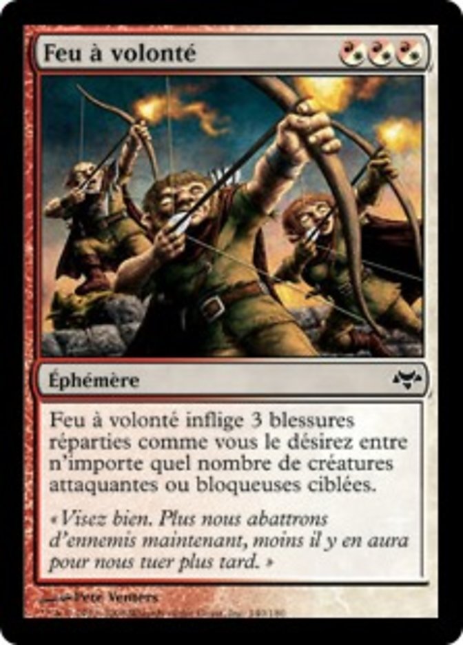 image Feu à volonté