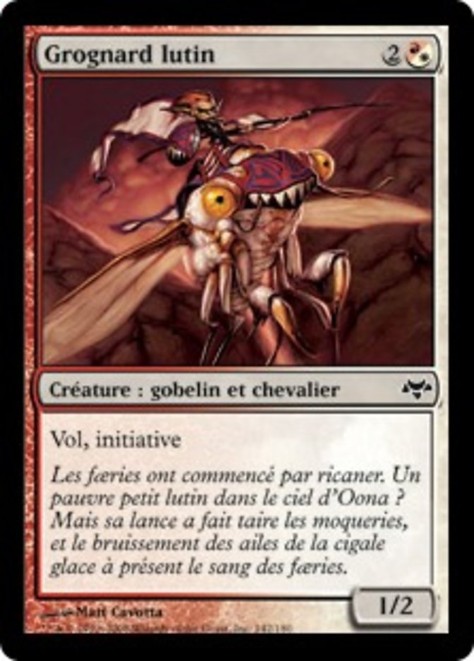 image Grognard lutin