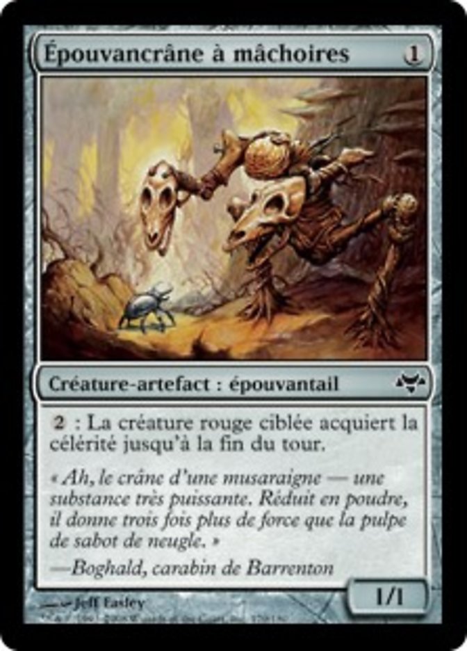 image Épouvancrâne à mâchoires