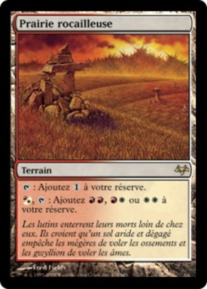 image Prairie rocailleuse