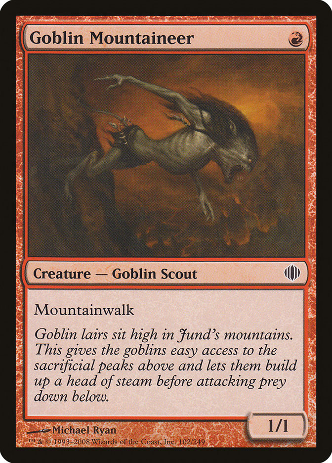 image Goblin Mountaineer