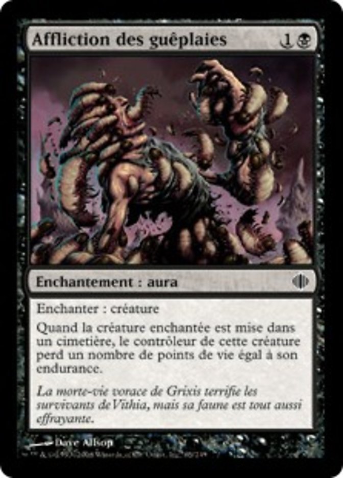 image Affliction des guêplaies