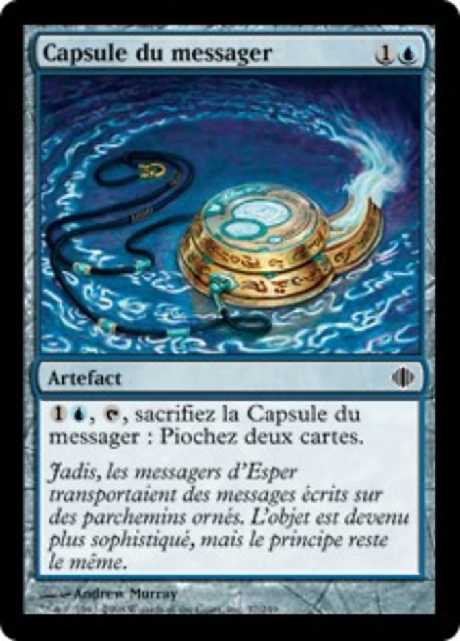 image Capsule du messager