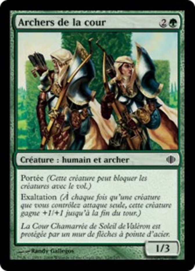 image Archers de la cour