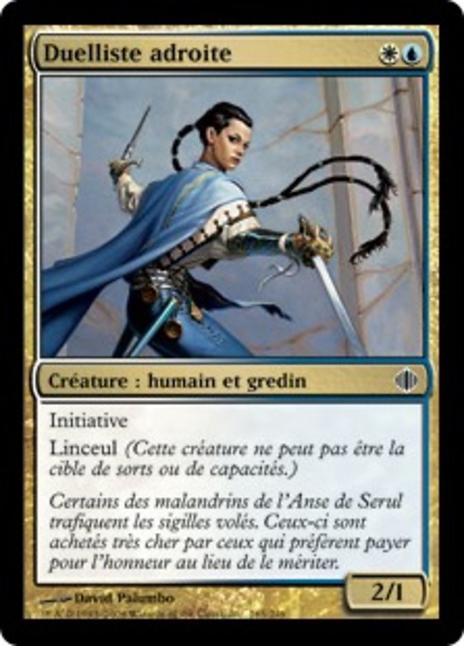 image Duelliste adroite