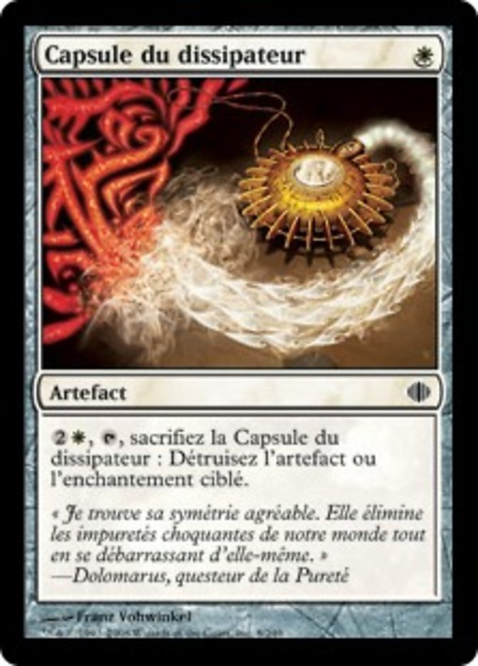 image Capsule du dissipateur