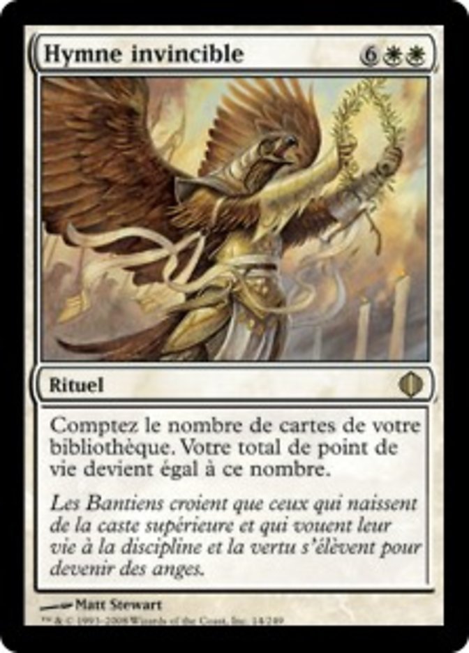 image Hymne invincible