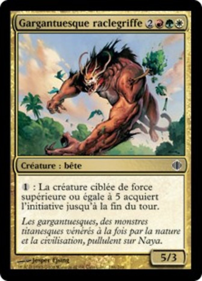 image Gargantuesque raclegriffe