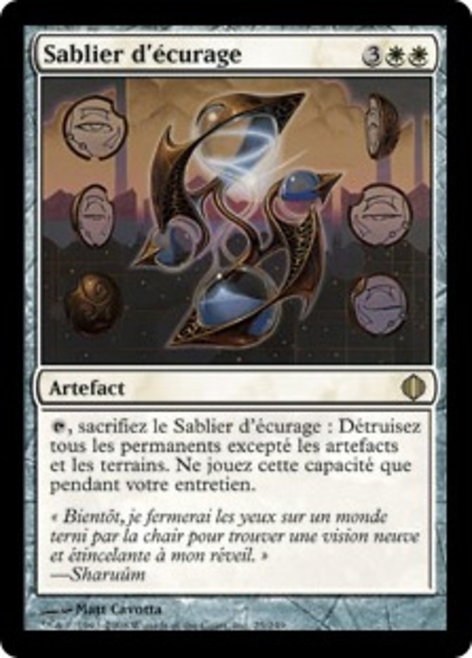 image Sablier d'écurage