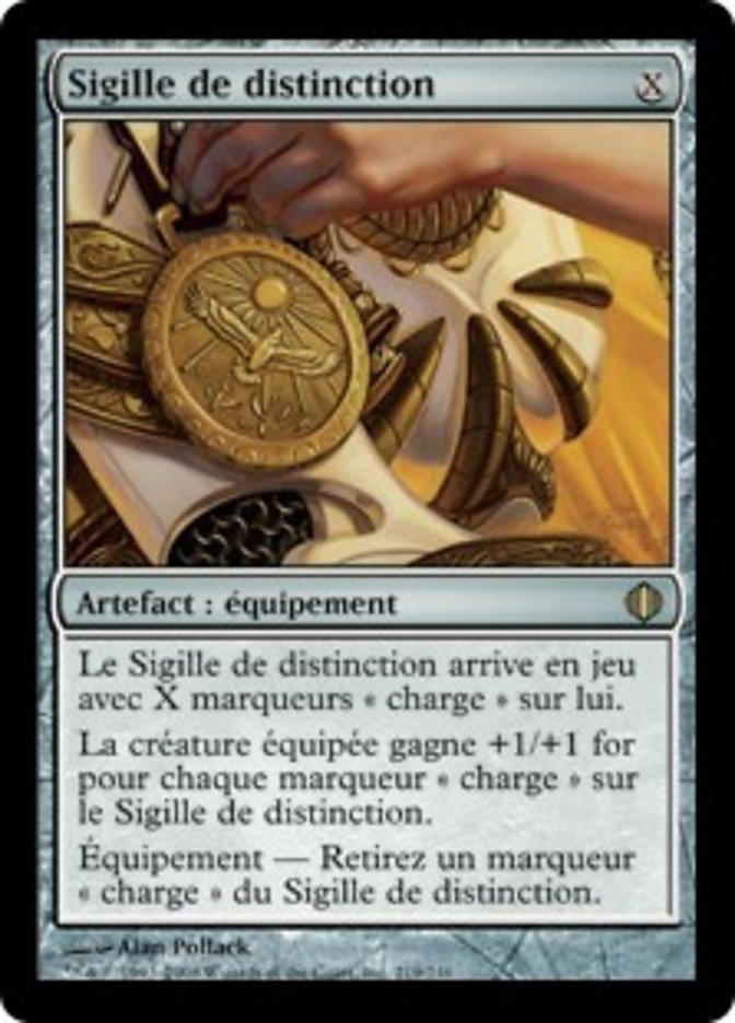 image Sigille de distinction