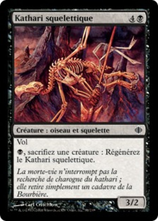 image Kathari squelettique