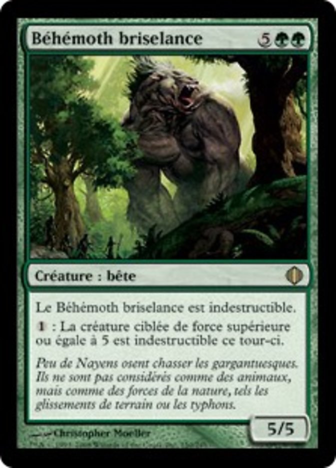 image Béhémoth briselance