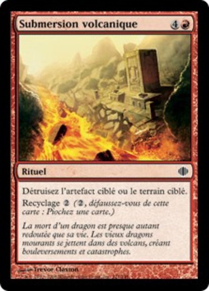 image Submersion volcanique