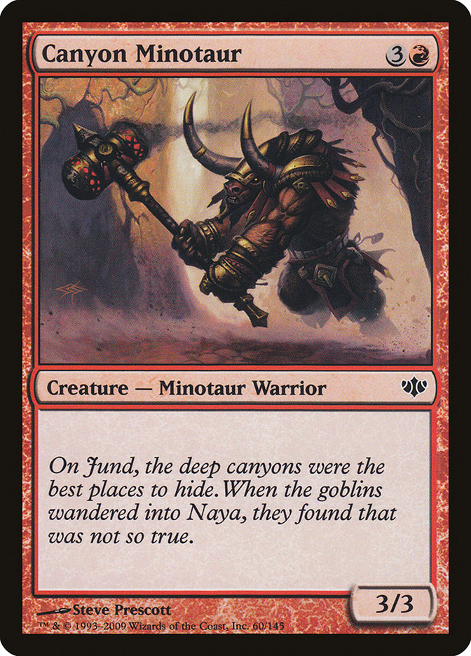 image Canyon Minotaur