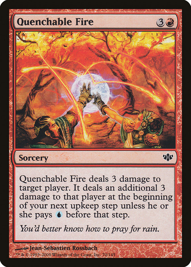 image Quenchable Fire