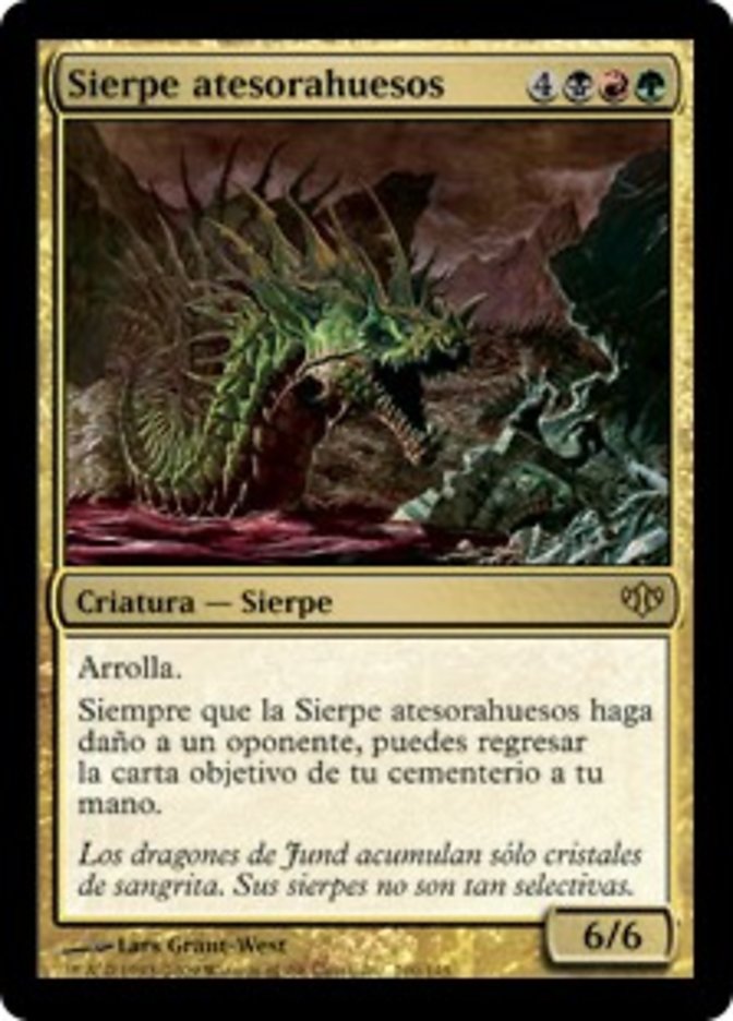 Sierpe atesorahuesos
