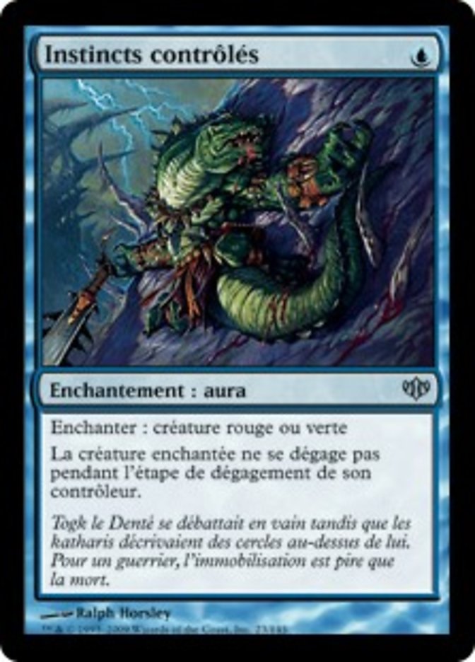 image Instincts contrôlés