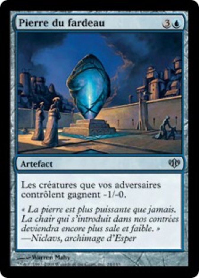 image Pierre du fardeau