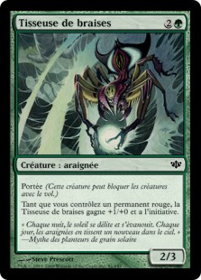 image Tisseuse de braises