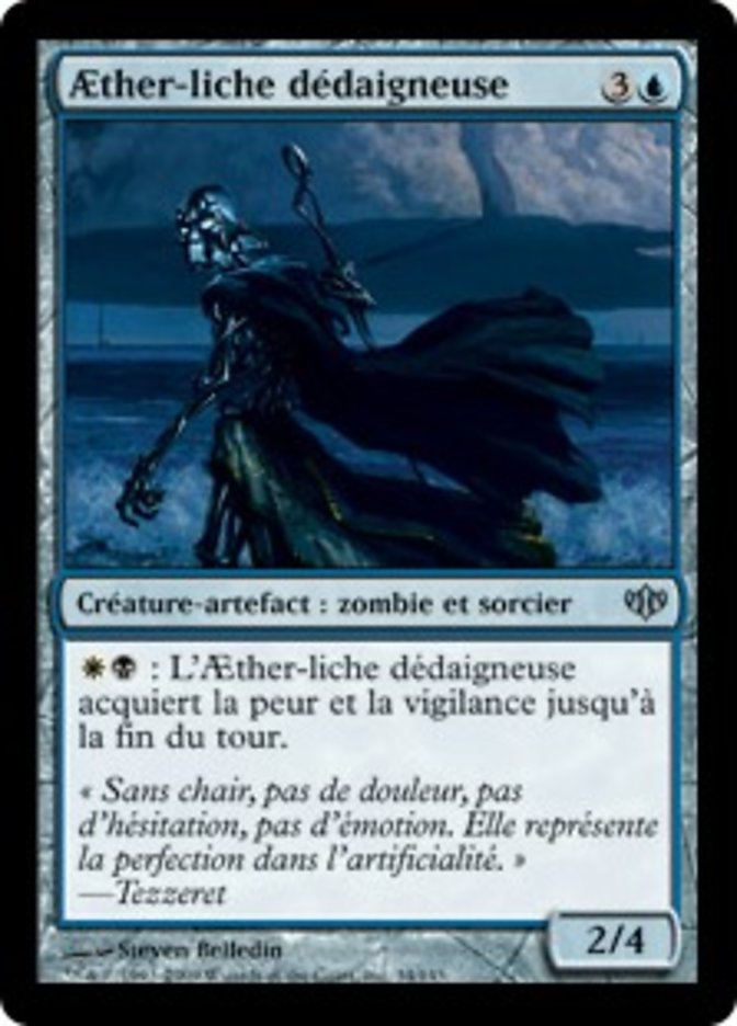 image Aether-liche dédaigneuse