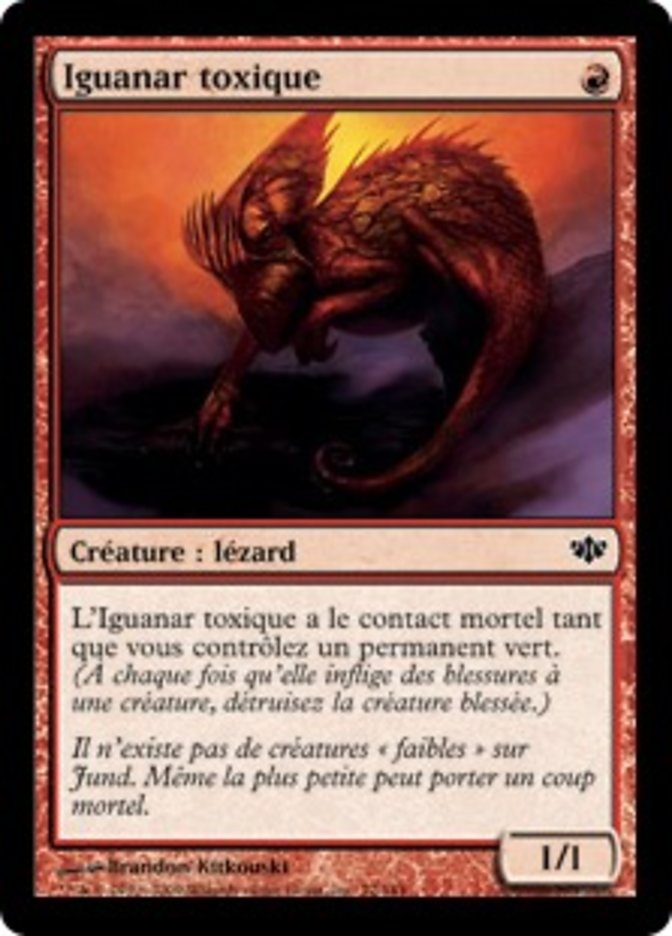 image Iguanar toxique