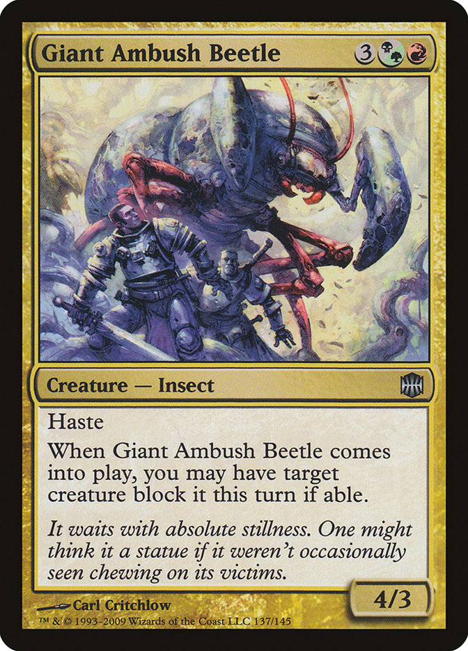 image Giant Ambush Beetle