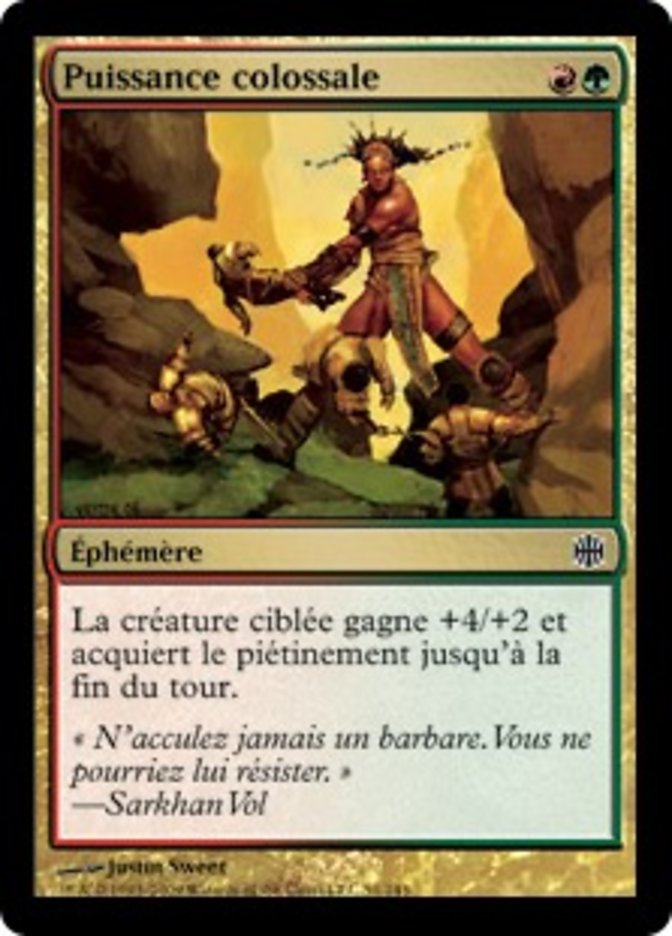 image Puissance colossale