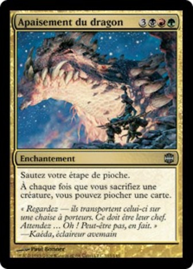 image Apaisement du dragon