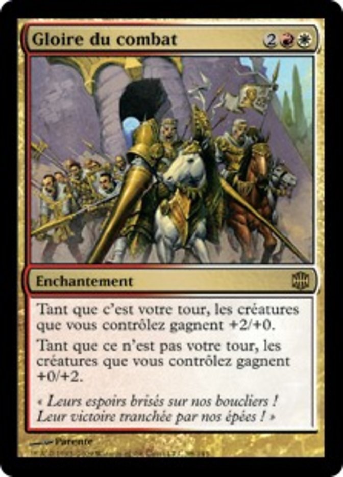 image Gloire du combat