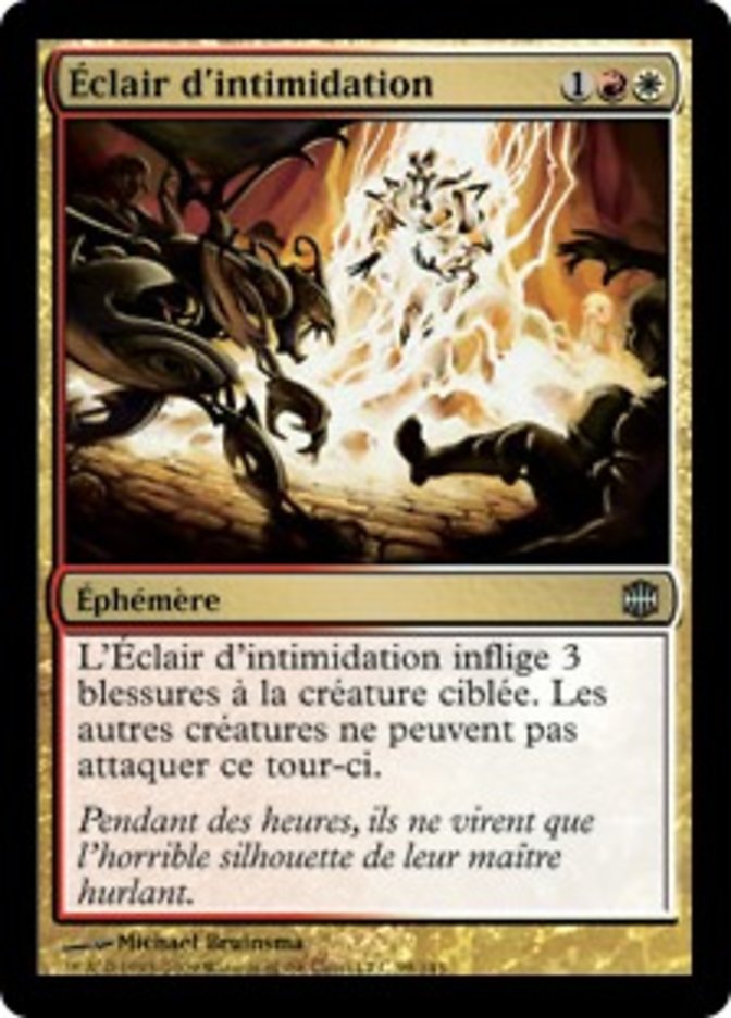 image Éclair d'intimidation