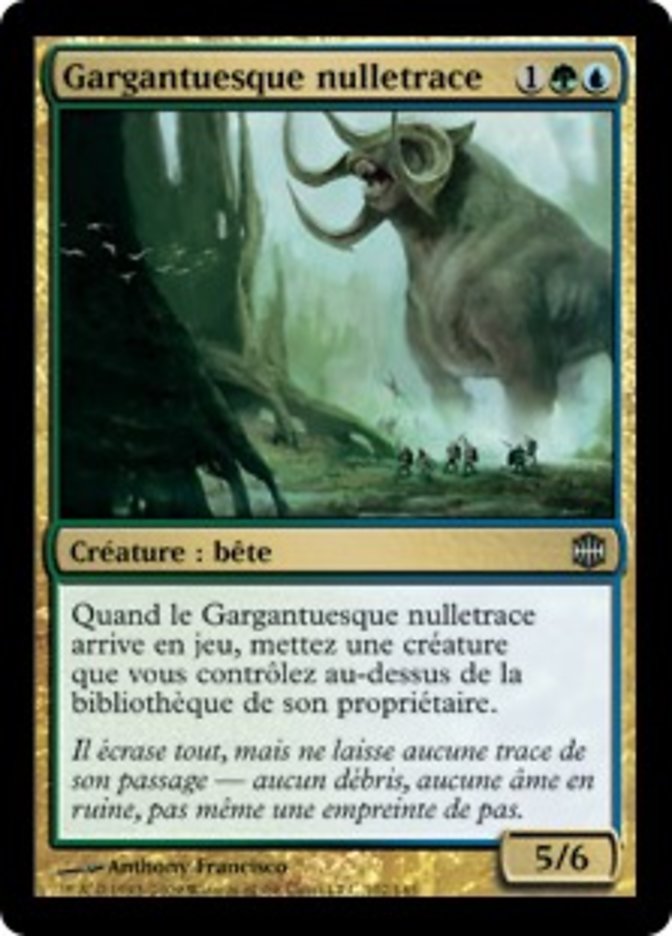 image Gargantuesque nulletrace