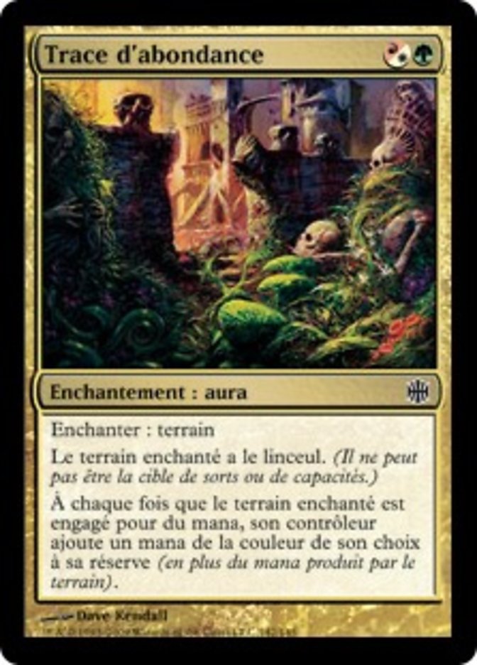 image Trace d'abondance