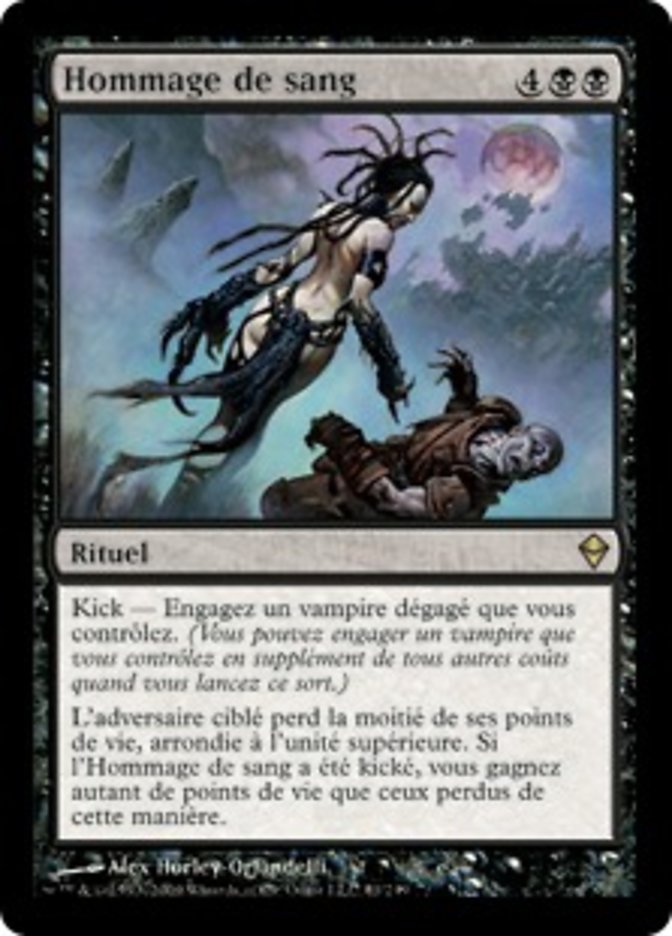 image Hommage de sang