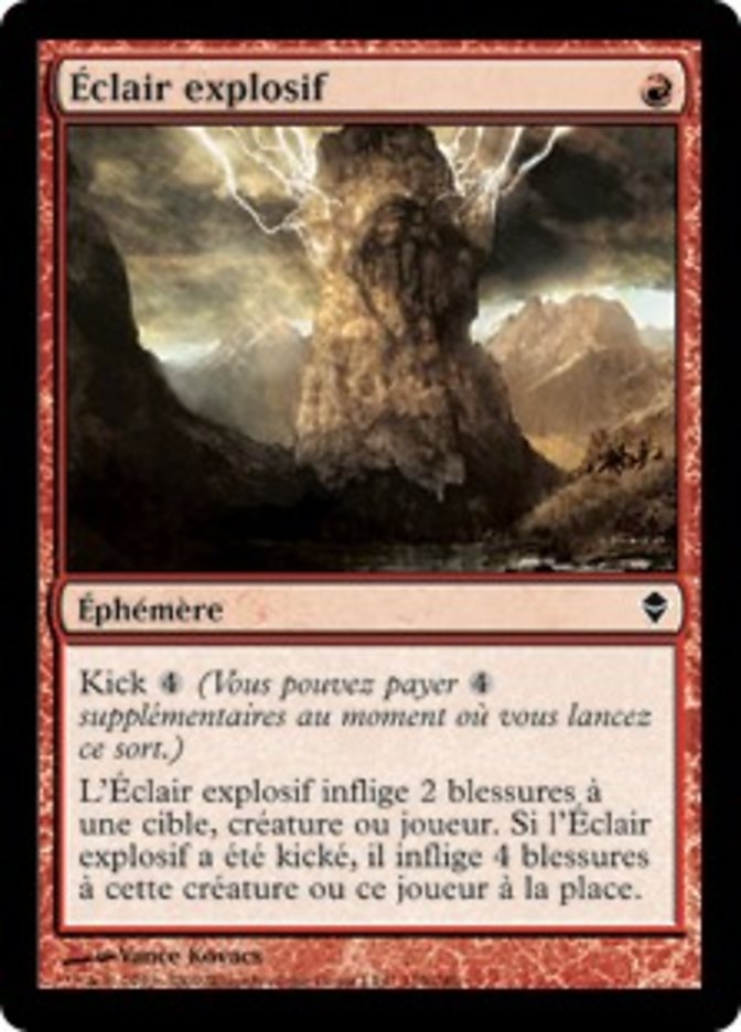 image Éclair explosif